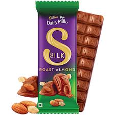 DAIRY MILK SILK ROAST ALMOND 75G